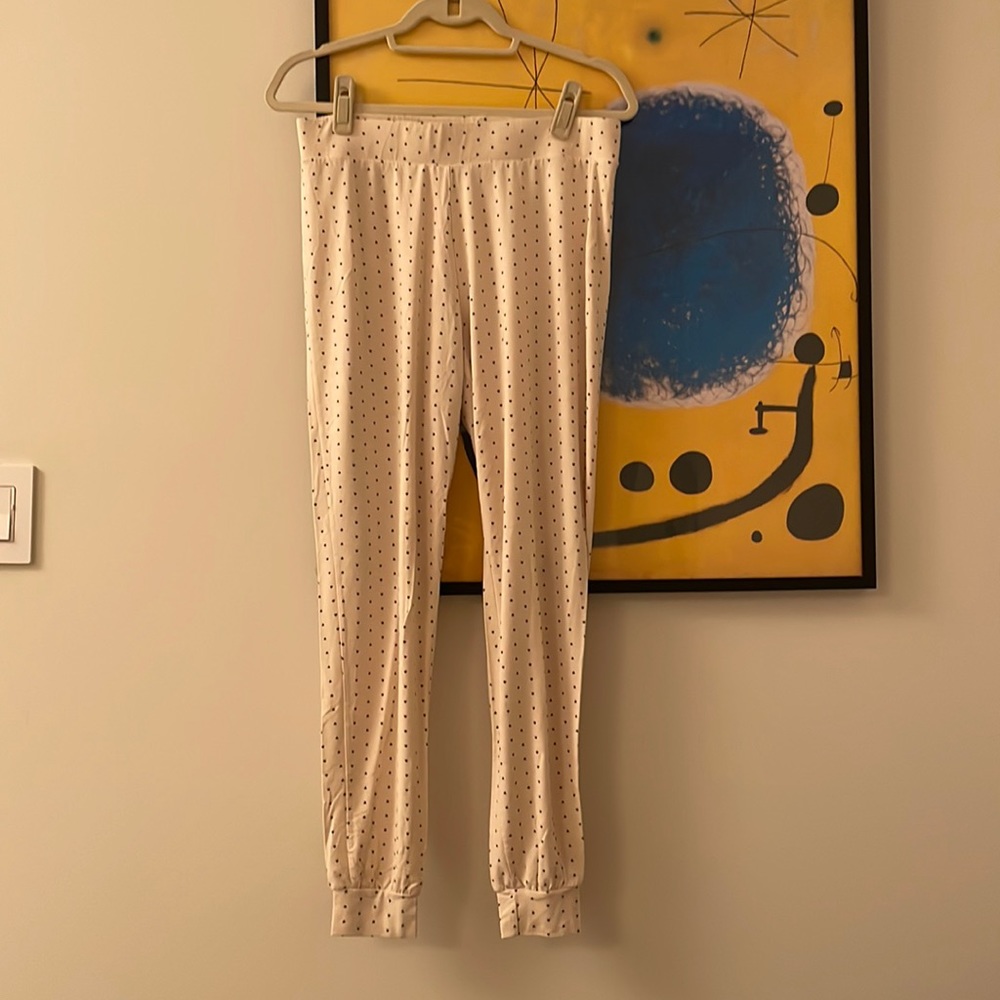 HATCH maternity easy pant with heart print